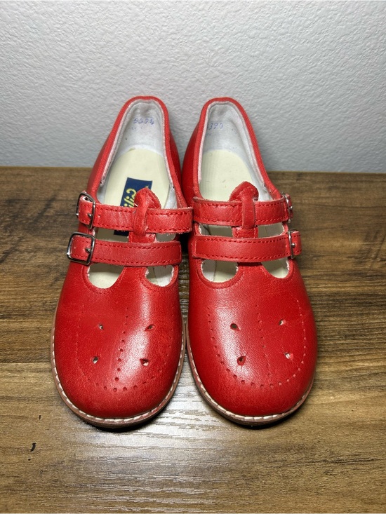 Amilio Other - Girls Double-Strap Red Mary Jane Dress Shoes